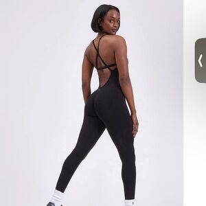 BuffBunny Black Corset Bodysuit - never worn